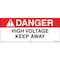 Panduit High Voltage Sign, 4in Height, 10in Width, Polyester PPS0410D79-NEC - alternate 2